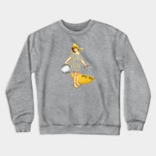 Little Cloud Girl Crewneck Sweatshirt